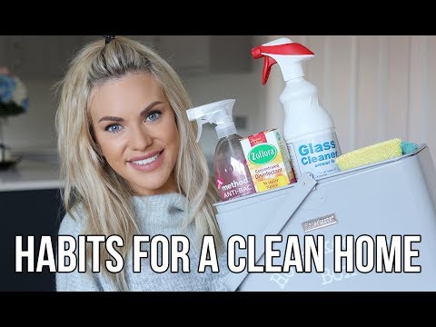 10 Habits For A Clean Home || Tips To Keep Your House Clean