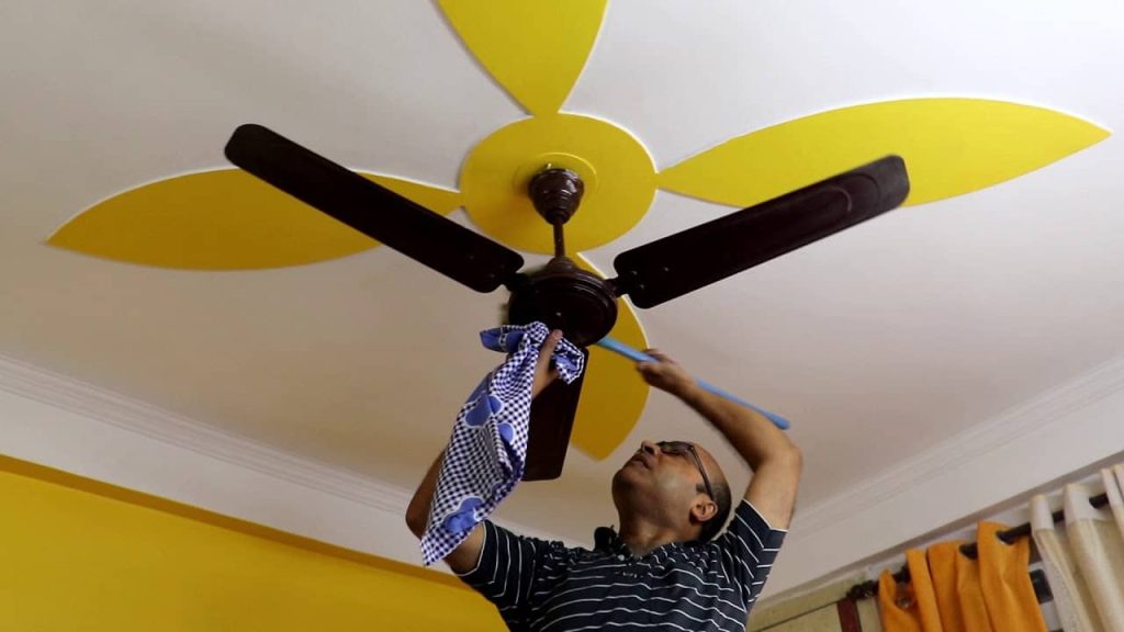 Ceiling Fan Cleaned