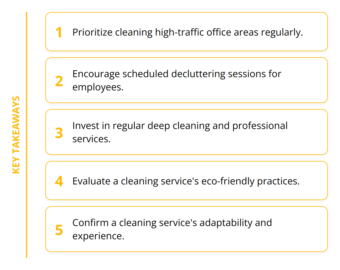 Key Takeaways - Why Seattle Office Cleaning Services Are Key to a Professional Environment