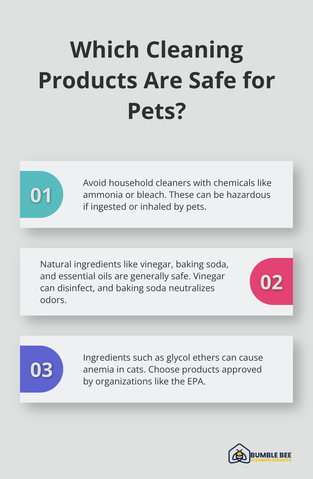 Fact - Which Cleaning Products Are Safe for Pets?