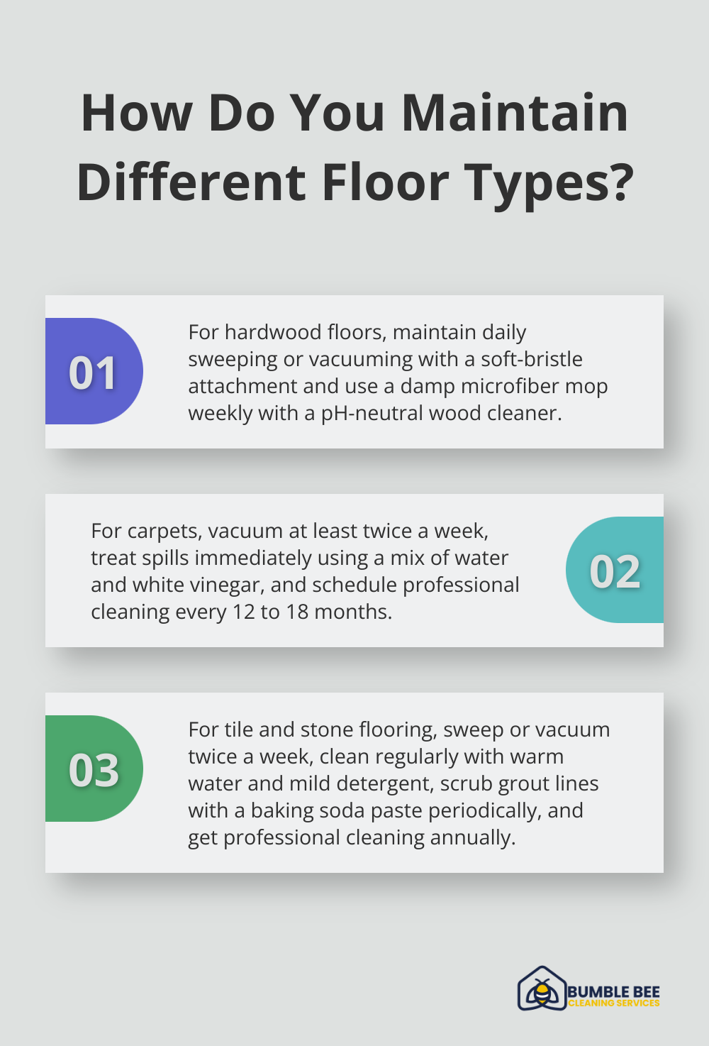 Fact - How Do You Maintain Different Floor Types?