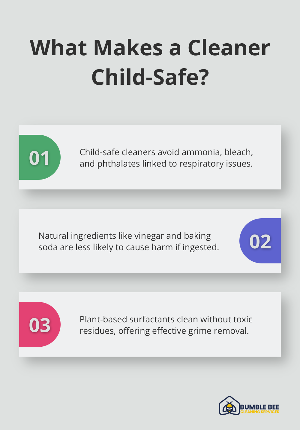 Fact - What Makes a Cleaner Child-Safe?