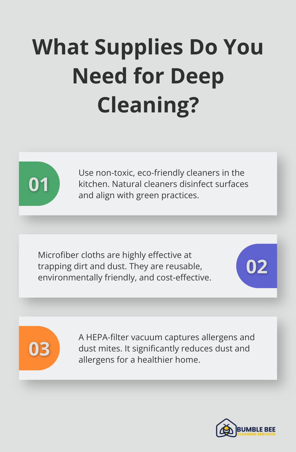 Fact - What Supplies Do You Need for Deep Cleaning?