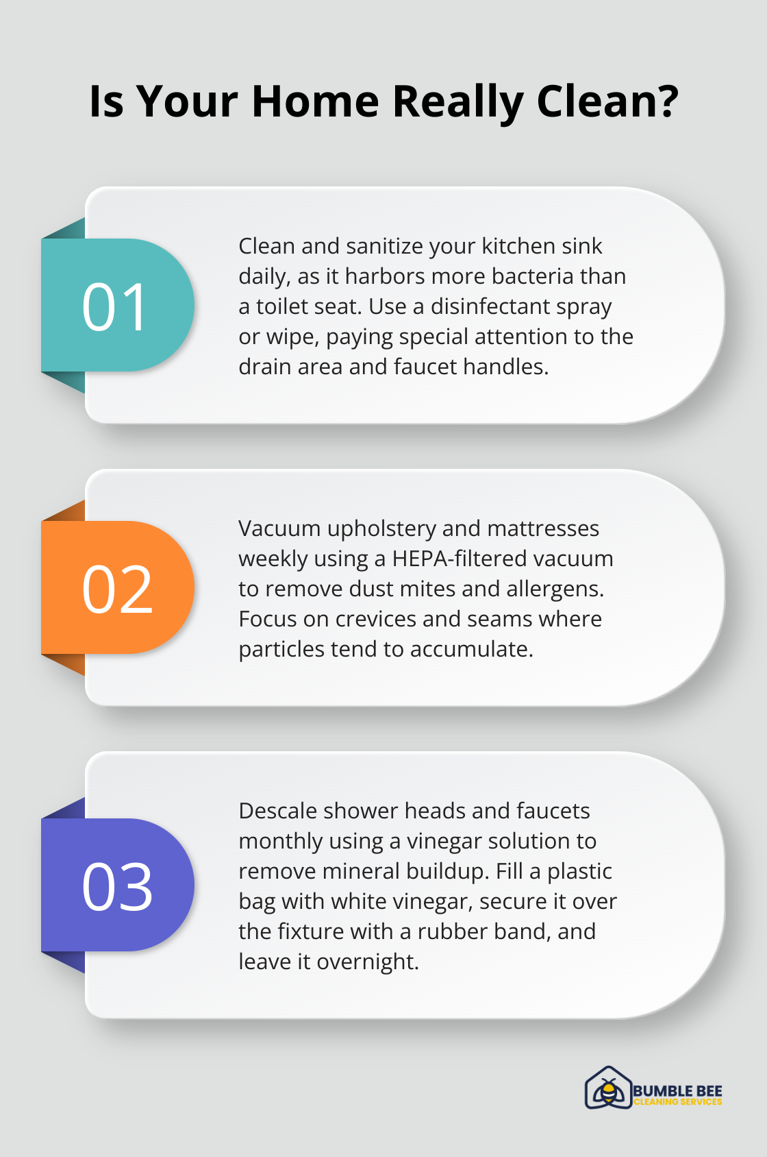 Infographic: Is Your Home Really Clean? - Deep clean checklist